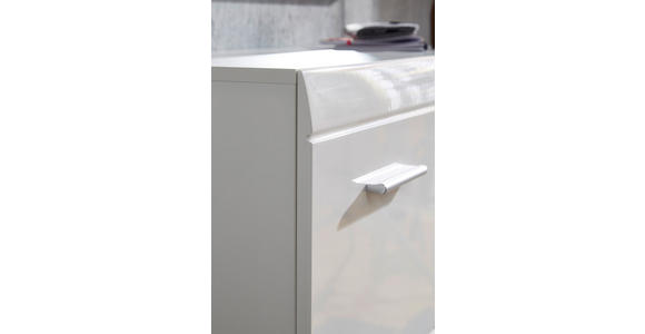 SCHUHSCHRANK 89,1/119,4/35,7 cm - Silberfarben/Schwarz, Design, Holzwerkstoff/Kunststoff (89,1/119,4/35,7cm) - Carryhome