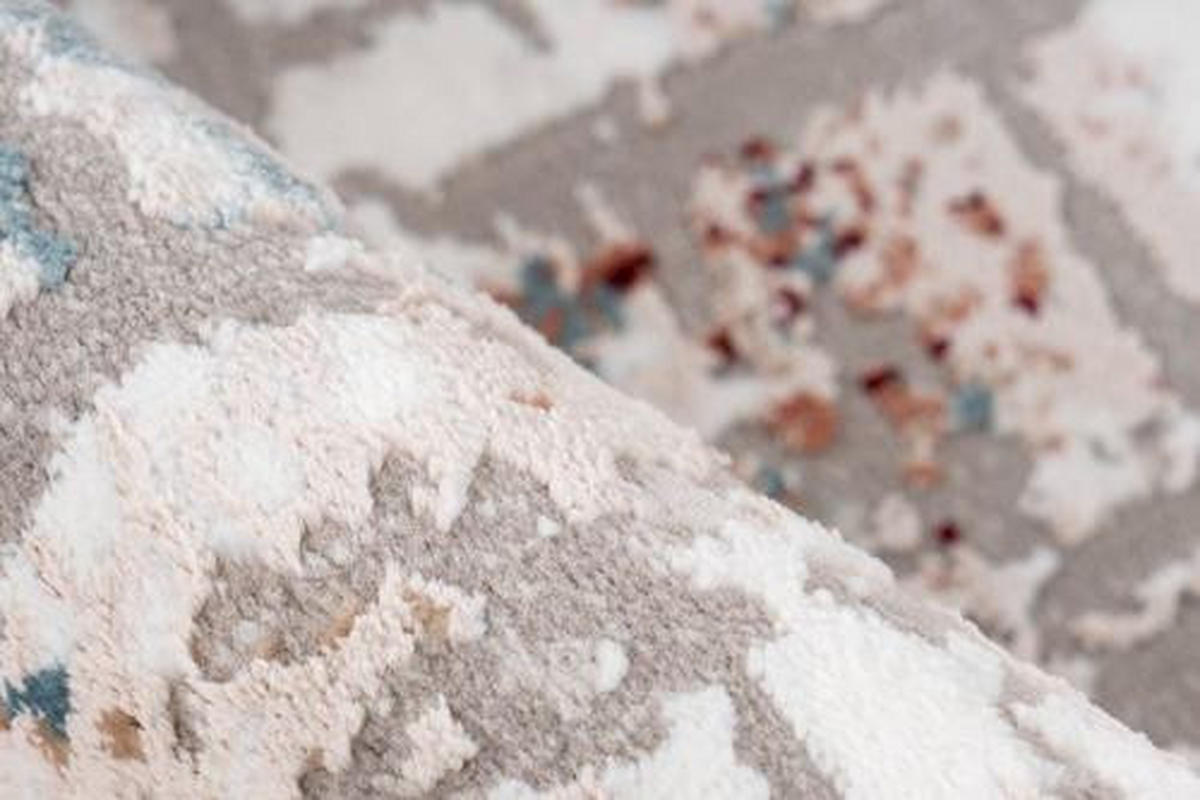 VINTAGE-TEPPICH 120/180 cm Akropolis Grau, Rosa  - Rosa/Grau, Design, Textil (120/180cm) - Kayoom
