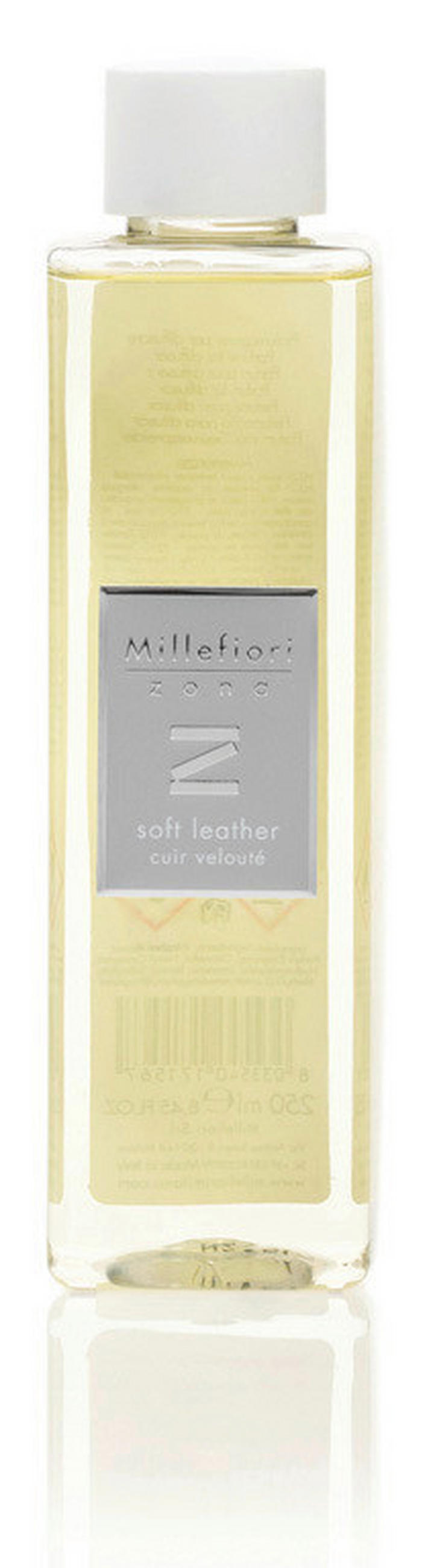 ARÓMA DIFUZÉR koža,  - číra/svetložltá, Basics, plast/sklo (4.5/17/4.5cm)