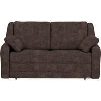 SCHLAFSOFA in Textil Braun  - Schwarz/Braun, Konventionell, Kunststoff/Textil (158/88/91cm) - Sedda