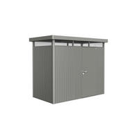 GERÄTEHAUS 275/222/155 cm  - Anthrazit, Design, Metall (275/222/155cm) - Biohort