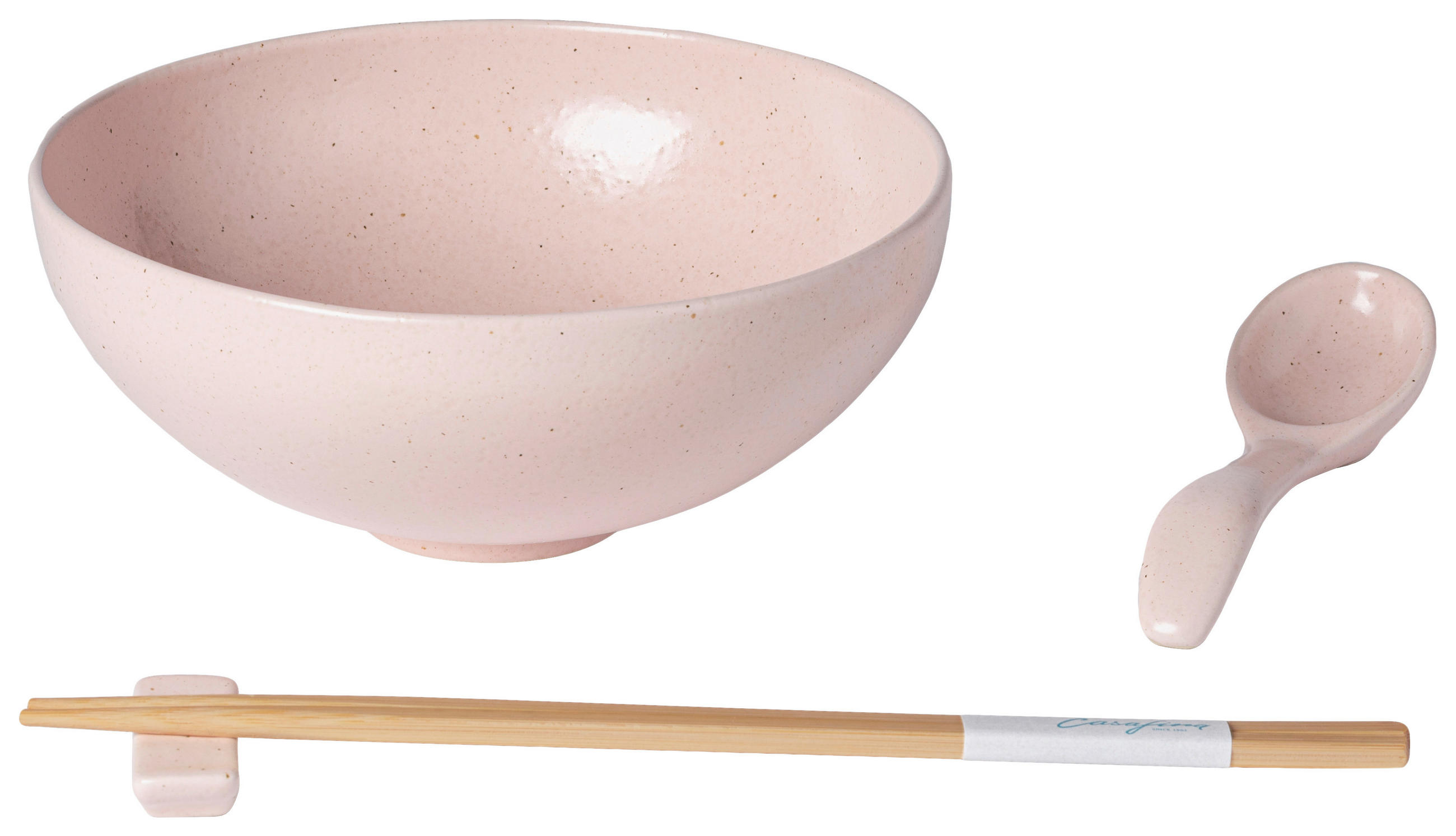 SCHÜSSELSET PACIFICA 3-teilig  - Hellrosa, Basics, Keramik (19/8,2cm) - Costa Nova