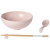 SCHÜSSELSET PACIFICA 3-teilig  - Hellrosa, Basics, Keramik (19/8,2cm) - Costa Nova