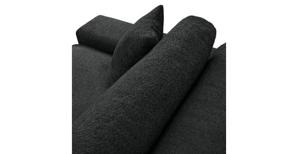ECKSOFA  Anthrazit Bouclé  - Greige/Anthrazit, MODERN, Kunststoff/Textil (255/255cm) - Landscape