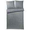 WENDEBETTWÄSCHE Cornflower Gradiant Makosatin 155/220 cm  - Anthrazit, Basics, Textil (155/220cm) - Joop!
