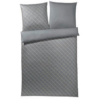 WENDEBETTWÄSCHE Cornflower Gradiant Makosatin 155/220 cm  - Anthrazit, Basics, Textil (155/220cm) - Joop!