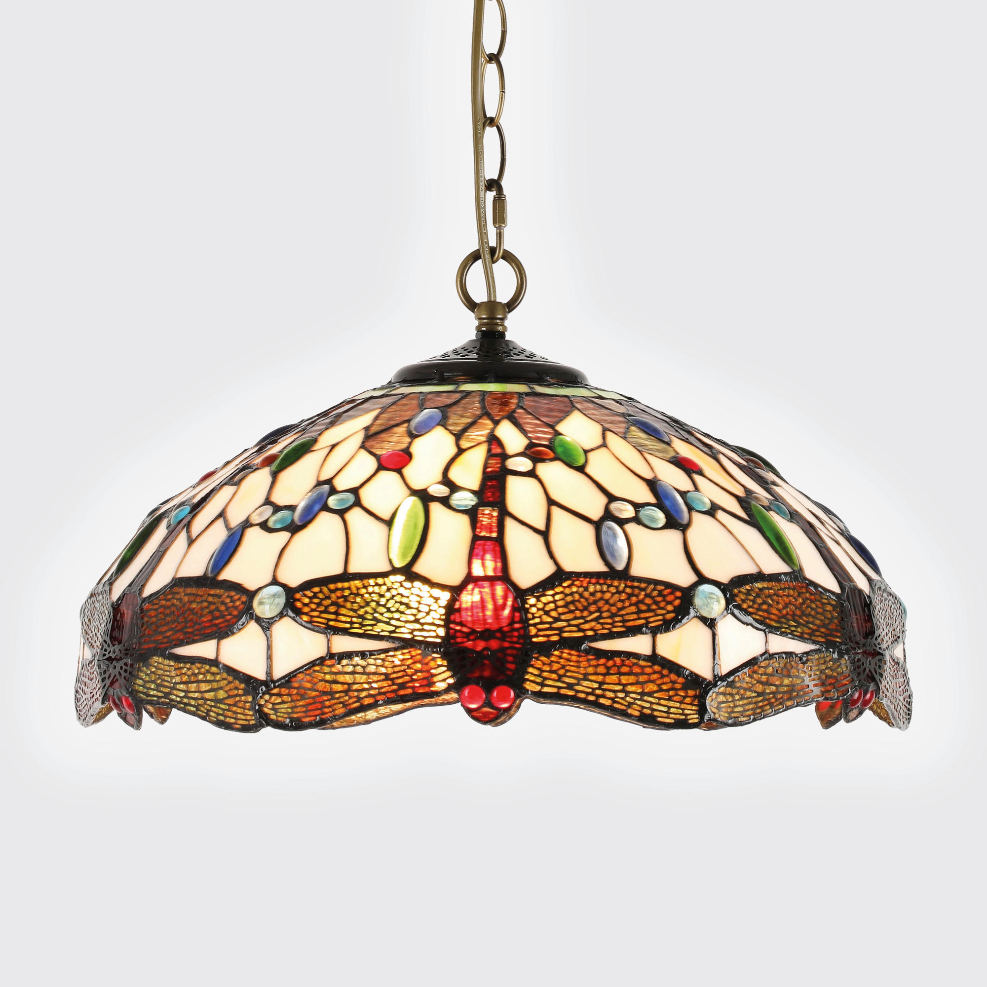 FÜGGŐLÁMPA  - többszínű, Basics, Üveg (40/20/40cm)