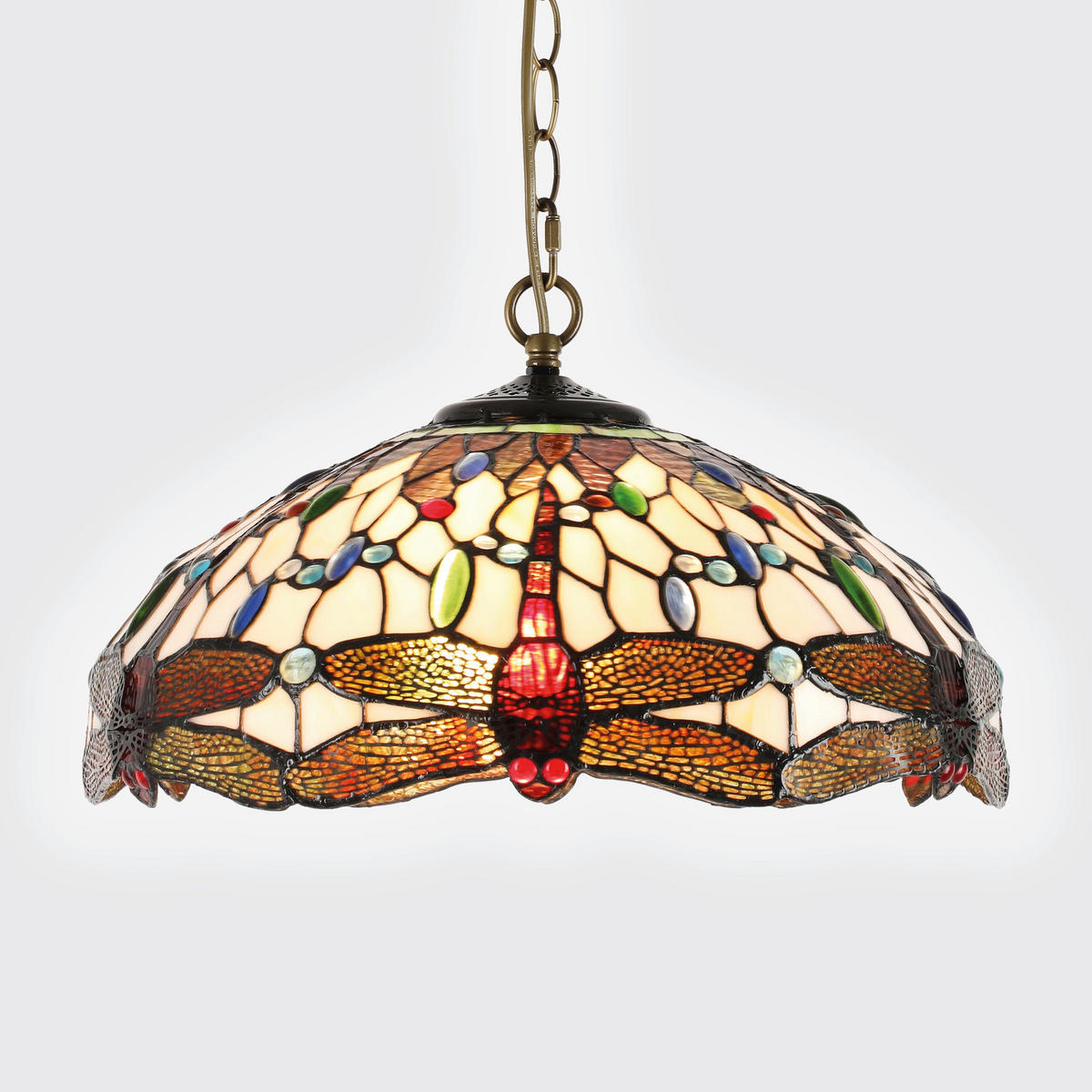 FÜGGŐLÁMPA  - többszínű, Basics, Üveg (40/20/40cm)