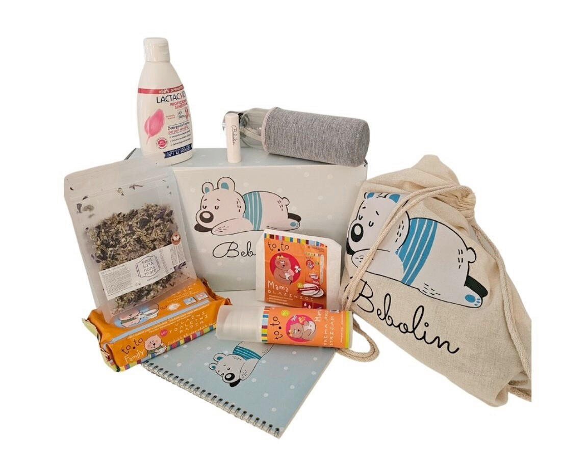 NEGOVALNI SET ZA DOJENČKE - Basics (35/22/9cm)