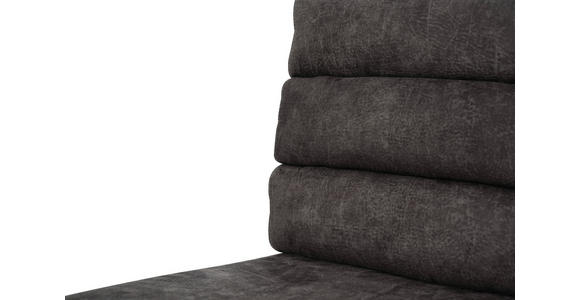 BARHOCKER Webstoff Braun Eisen Stoffauswahl, Sitzfläche 360° drehbar  - Schwarz/Braun, Design, Textil/Metall (42/90-117/58,5cm) - Novel