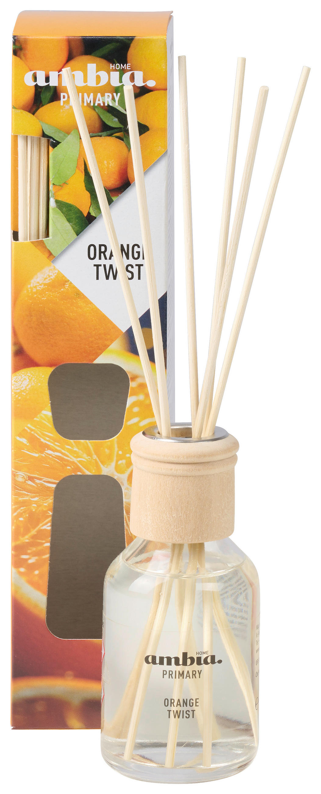 DIFUZÉR pomeranč, 100 ml - přírodní barvy, Basics (100ml) - Ambia Home