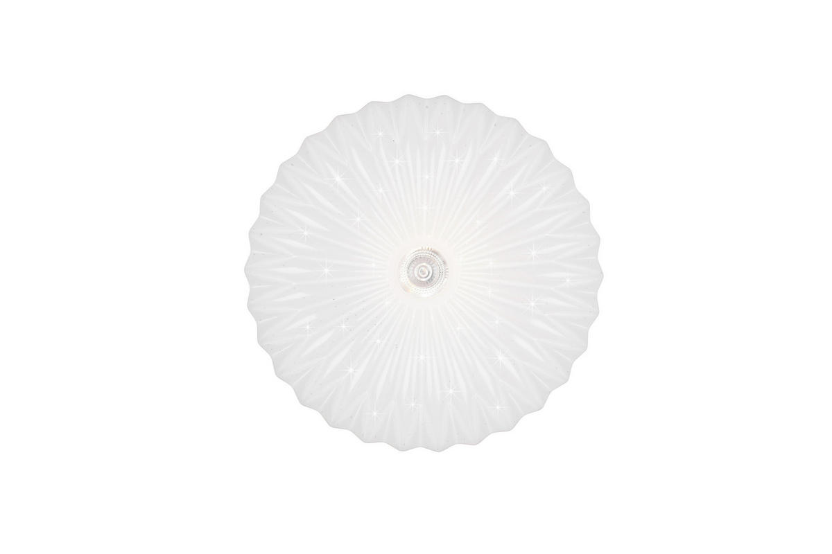 LED-DECKENLEUCHTE ATARIS 38/7 cm   - Weiß, Trend, Kunststoff (38/7cm)