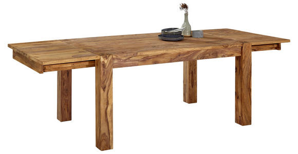 ESSTISCH in Holz 160(260)/100/77 cm - Sheeshamfarben, LIFESTYLE, Holz (160(260)/100/77cm) - Landscape