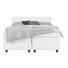 BOXSPRINGBETT 180/200 cm in Weiß - Schwarz/Weiß, KONVENTIONELL, Textil (180/200cm) - Ruf BOXSPRINGBETT 180/200 cm in Weiß - Schwarz/Weiß, KONVENTIONELL, Textil (180/200cm) - Ruf