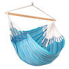 HÄNGESESSEL kingsize cotton 140/170/210 cm  - Blau/Dunkelblau, KONVENTIONELL, Holz/Textil (140/170/210cm) - La Siesta