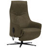 RELAXSESSEL in Leder Grün  - Anthrazit/Grün, Design, Leder/Metall (70/85/112cm) - Himolla Komfortklass