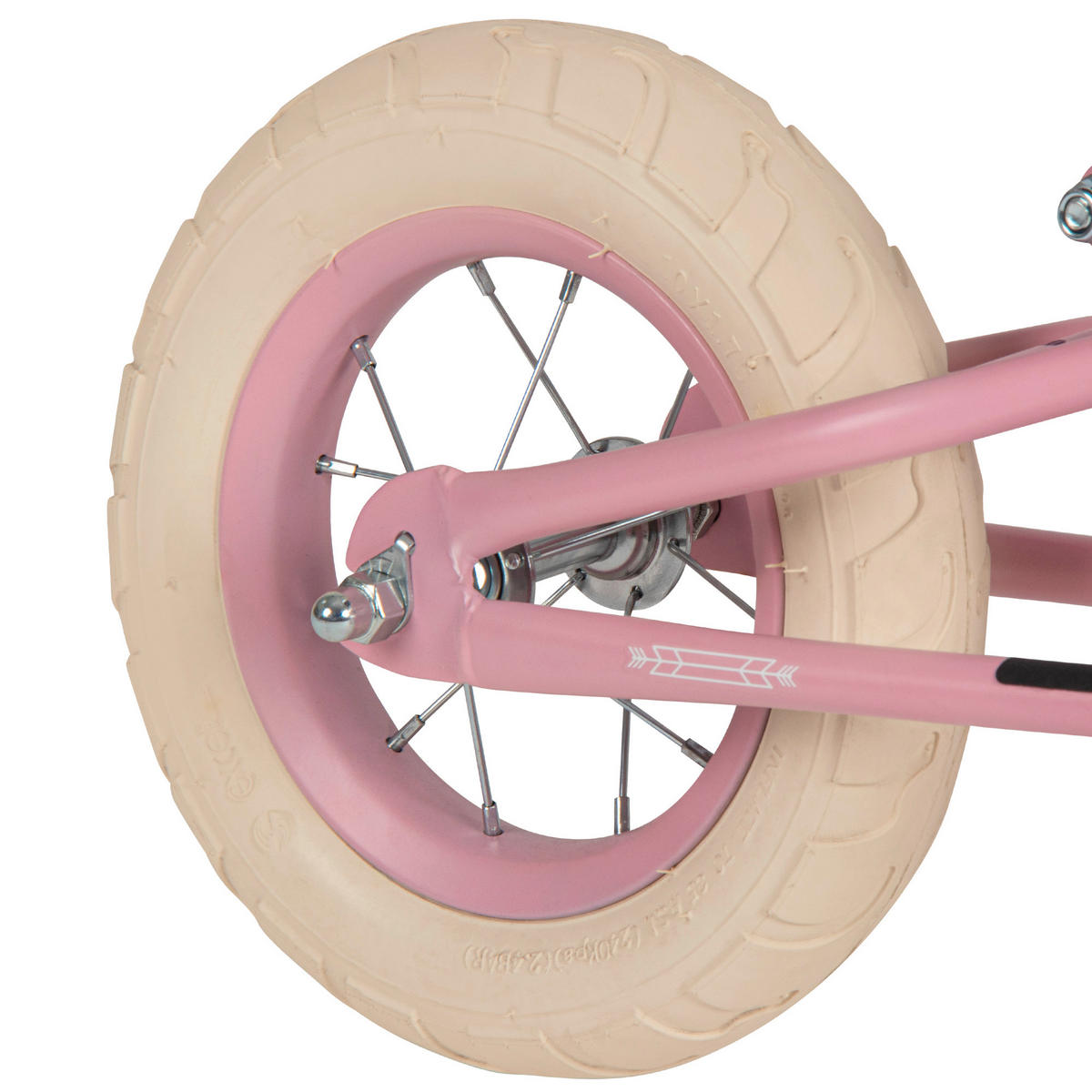 KINDERFAHRRAD 10 Zoll  - Pink, Basics, Metall (46.5/54/75cm)
