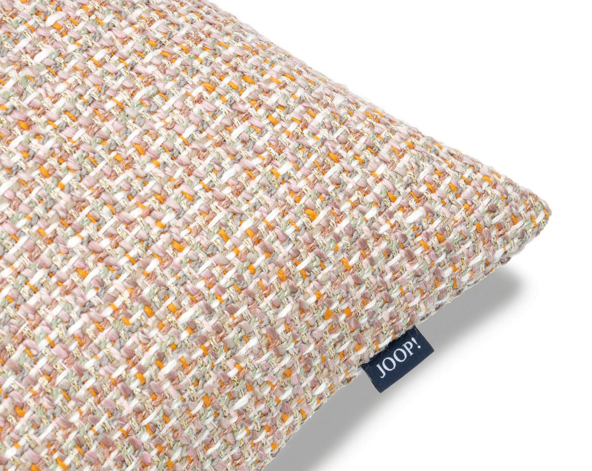 KISSENHÜLLE J!Grand 50/50 cm  - Creme/Rosa, Basics, Textil (50/50cm) - Joop!