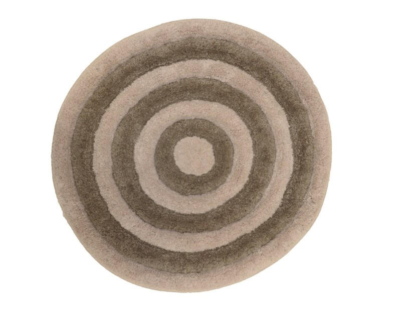 BADRUMSMATTA brun, beige 70 cm  - beige/brun, Klassisk, textil (70cm)