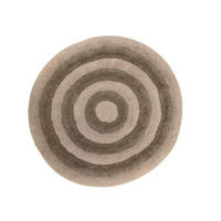 BADRUMSMATTA brun, beige 70 cm  - beige/brun, Klassisk, textil (70cm)