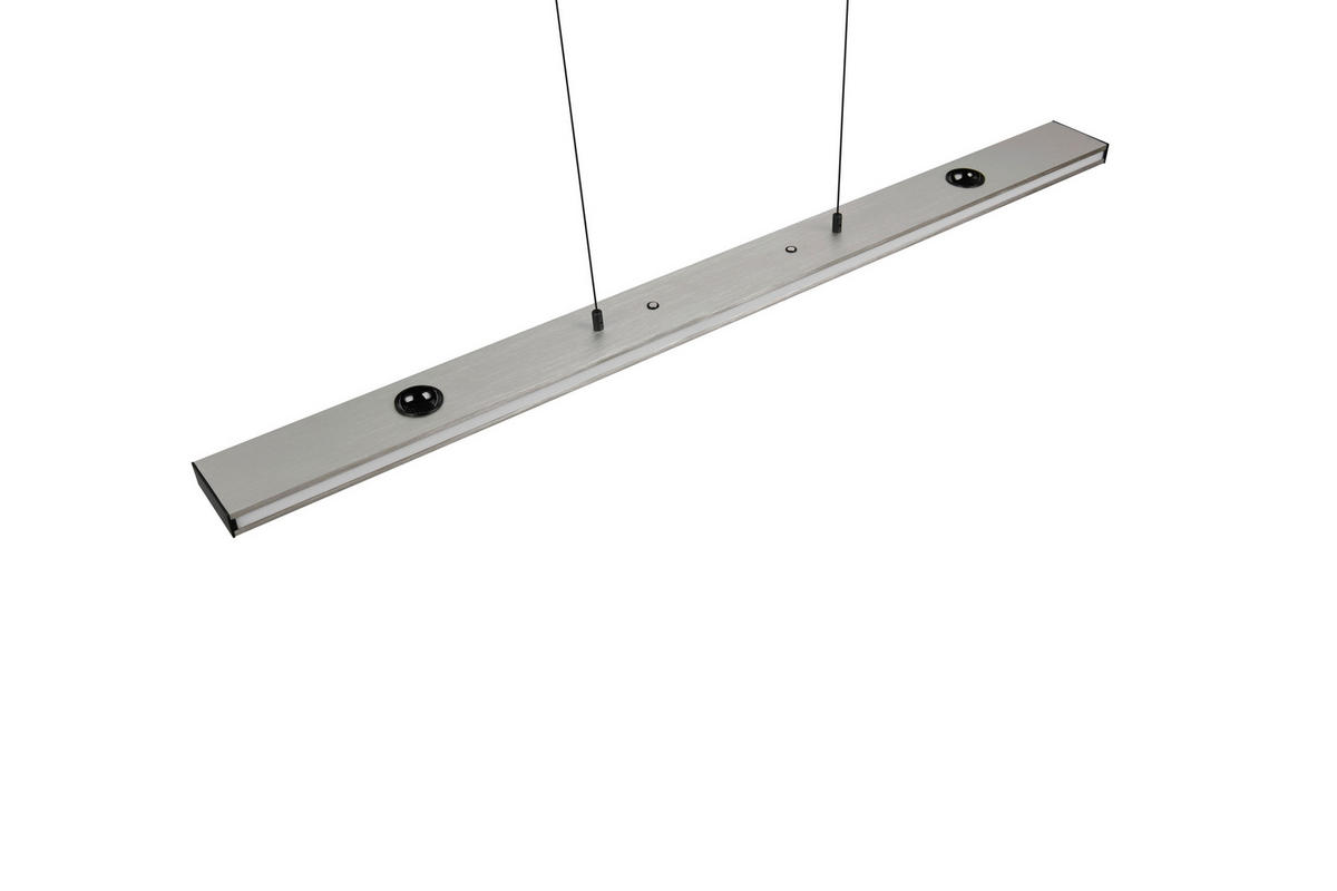 LED-PENDELLEUCHTE 109/9/200 cm    - Weiss/Nickelfarben, Design, Kunststoff/Metall (109/9/200cm) - Trio Leuchten