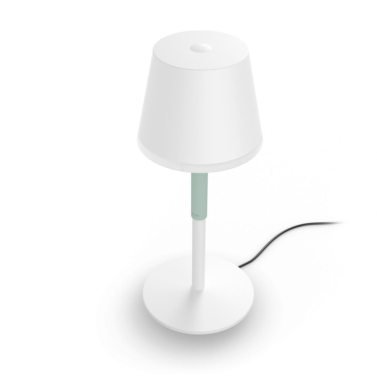AKKU-TISCHLEUCHTE Hue 14,2/35 cm  - Weiß, Design, Metall (14,2/35cm) - Philips HUE