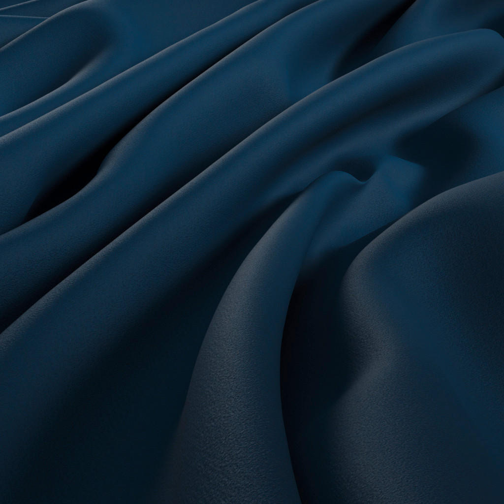 MATERIAL PERDELE ȘI DRAPERII black-out (nu permite trecerea luminii)  - albastru închis, Basics, textil (300cm)