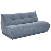 SOFAELEMENT in Lederlook Blaugrau  - Blaugrau, Trend, Textil (180/80/112cm) - Livetastic
