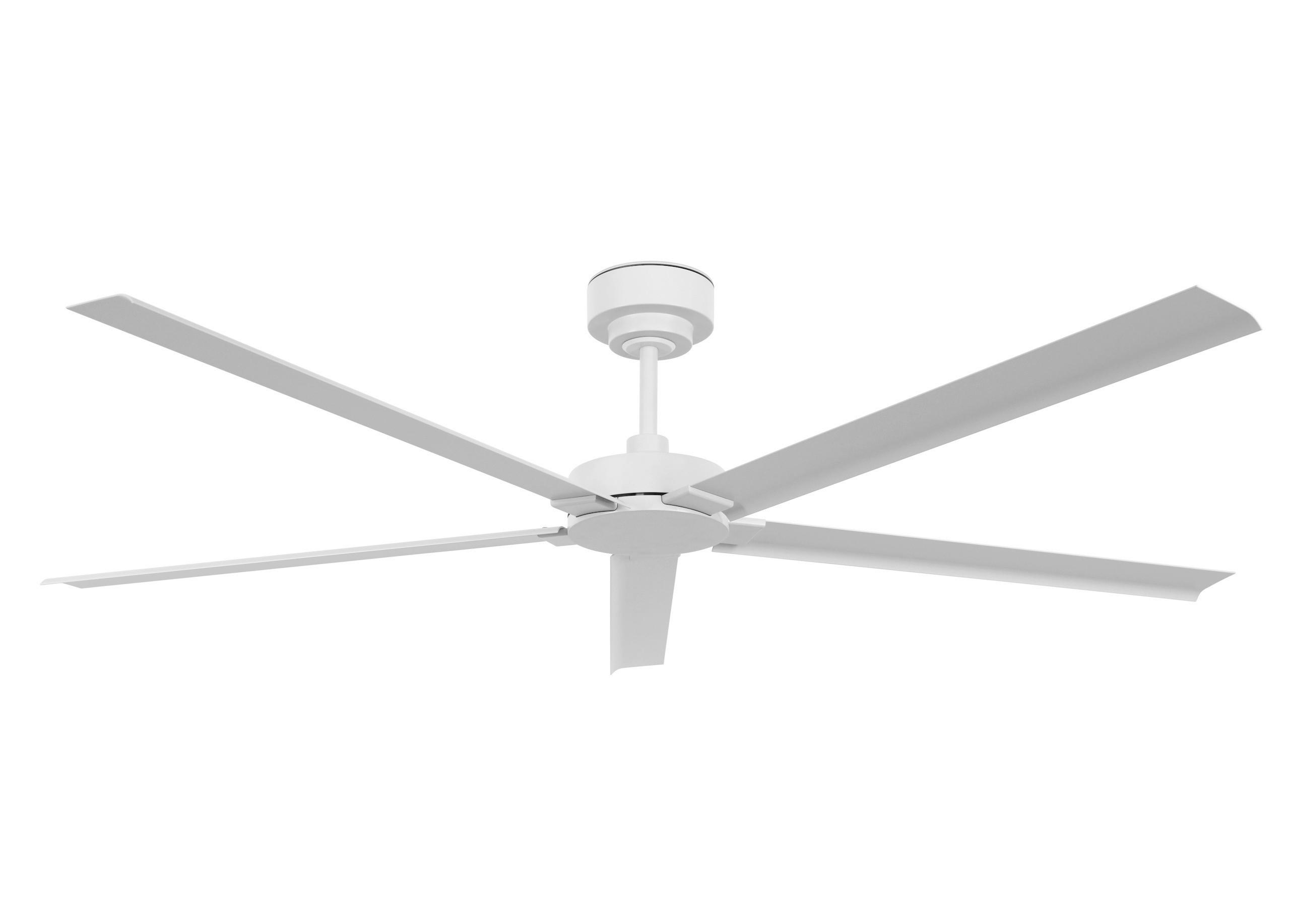 DECKENVENTILATOR - Weiß, Basics, Metall (152/31/152cm)