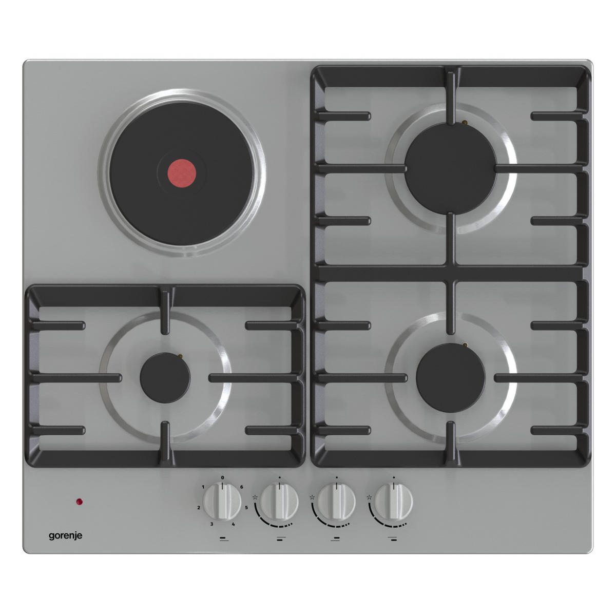 PLOČA ZA KUHANJE GE681X - boje oplemenjenog čelika, Basics, metal (60/13/52cm) - Gorenje