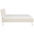 BETT 120/200 cm  in Champagner  - Champagner, Design, Holzwerkstoff/Textil (120/200cm) - Carryhome