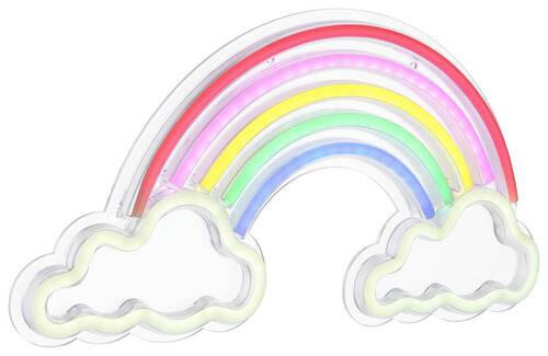 KINDERWANDLEUCHTE - Klar/Weiss, Basics, Kunststoff (40/20/1,6cm) - Globo