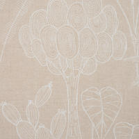 VORHANGSTOFF per lfm blickdicht  - Hellbraun, Design, Textil (140cm) - Esposa