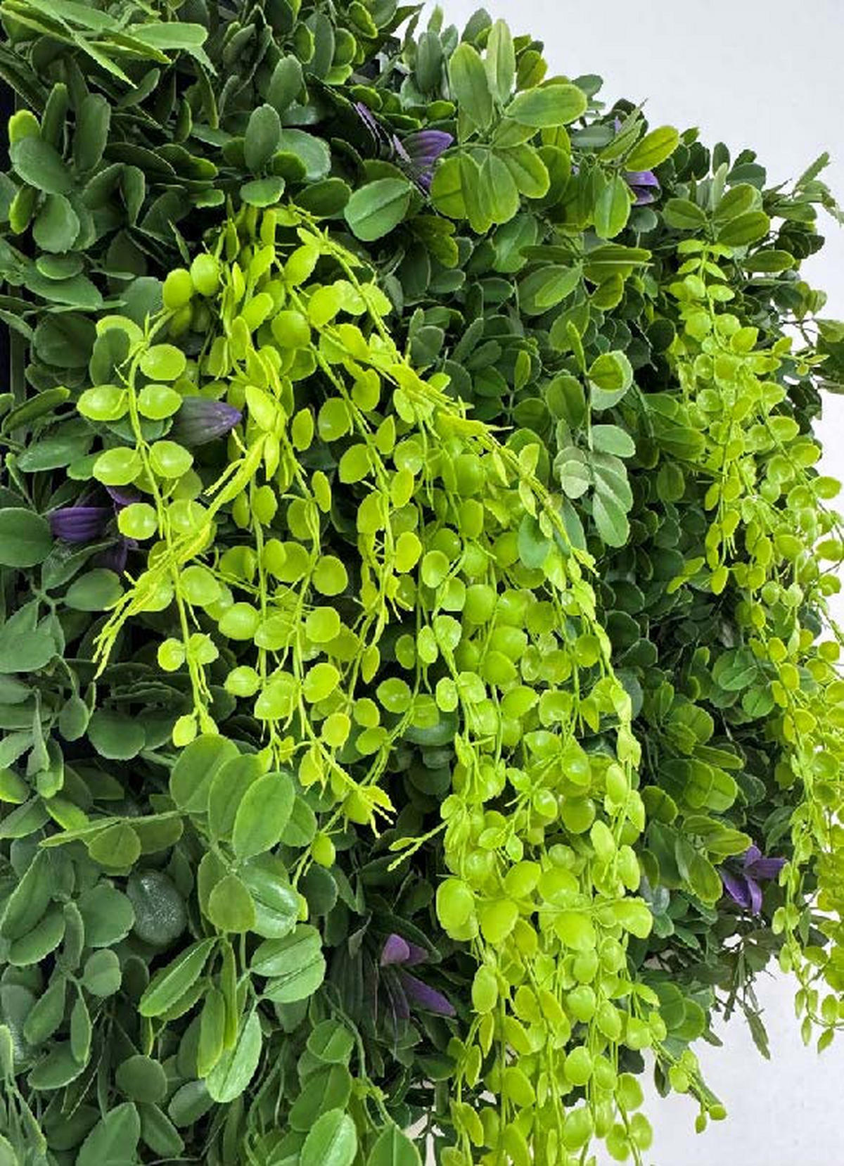 AKUSTIKPANEEL Modular Wall System Nature Design Flora 52/52/4 cm  - Grün, MODERN, Kunststoff (52/52/4cm) - Jangal