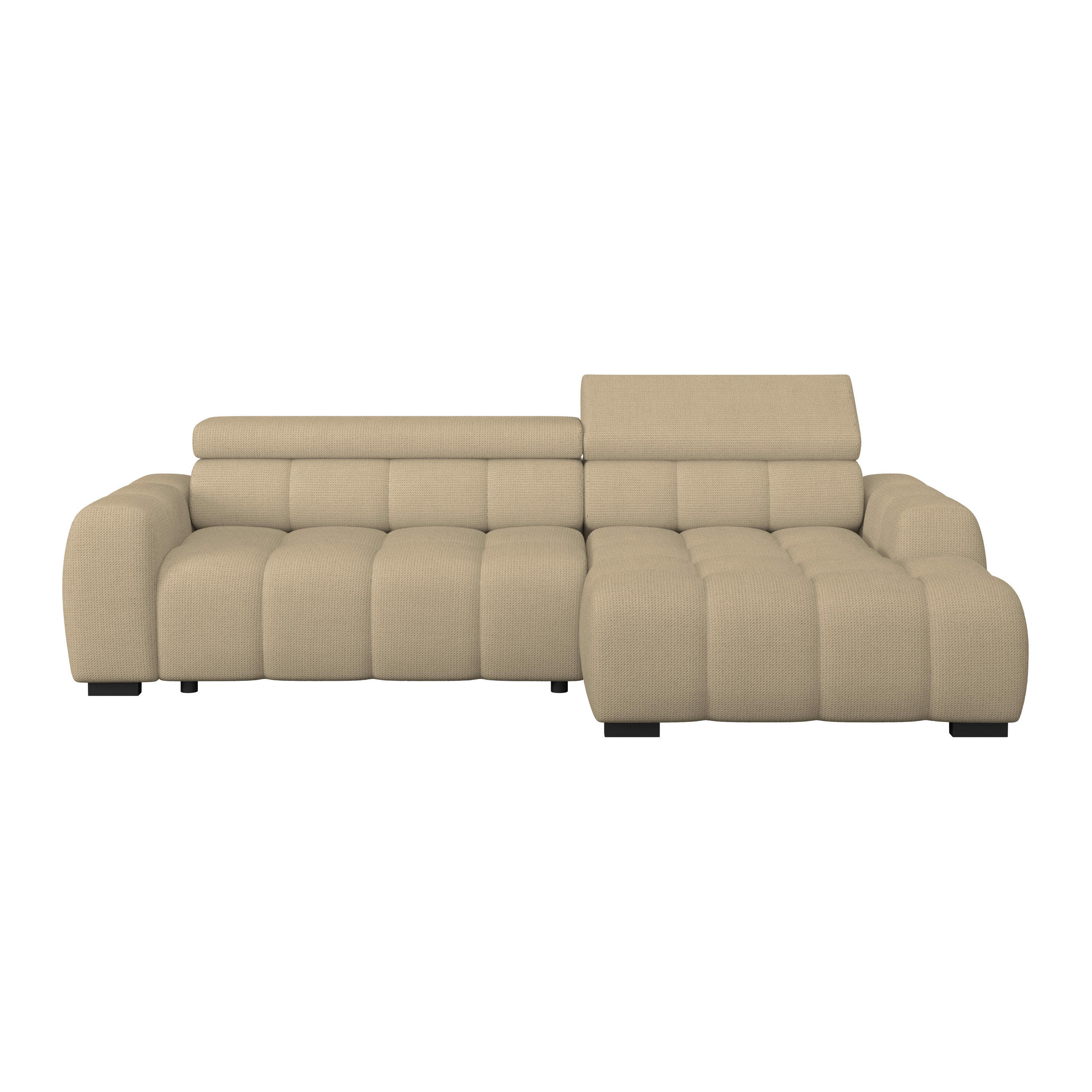 Livetastic Ecksofa Taupe 285x168 cm