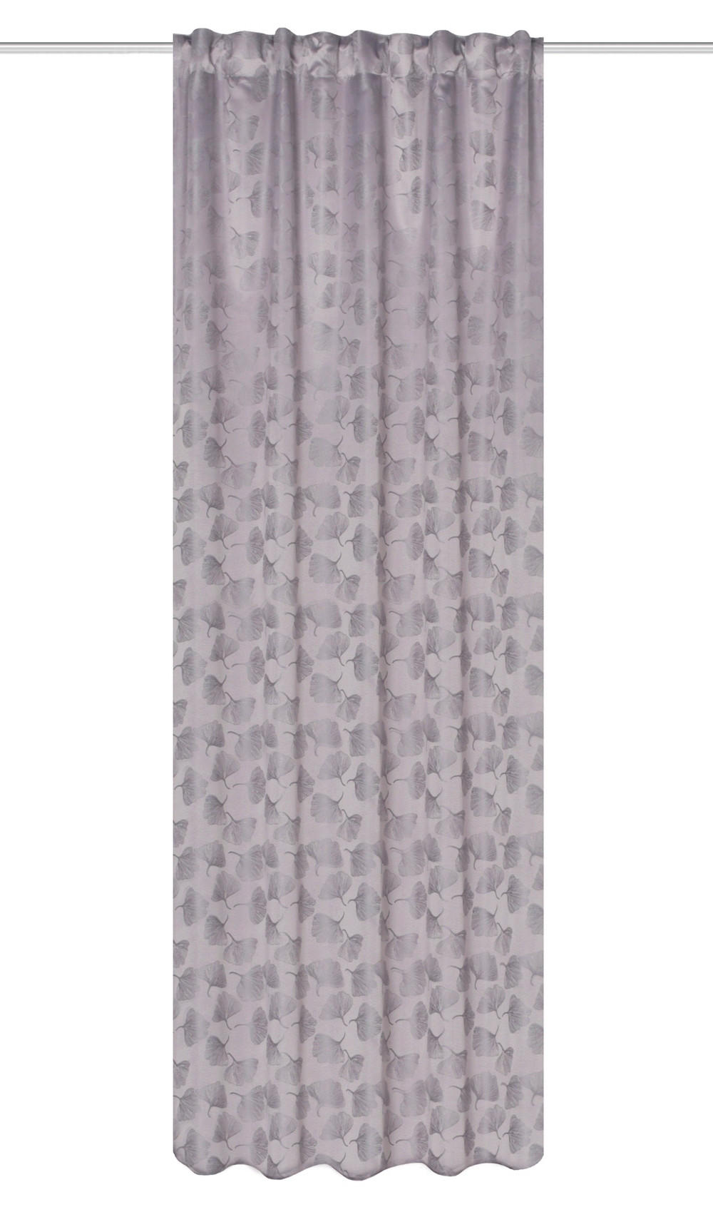 XXXLutz Fertigvorhang Gingko Grau 135x245 cm
