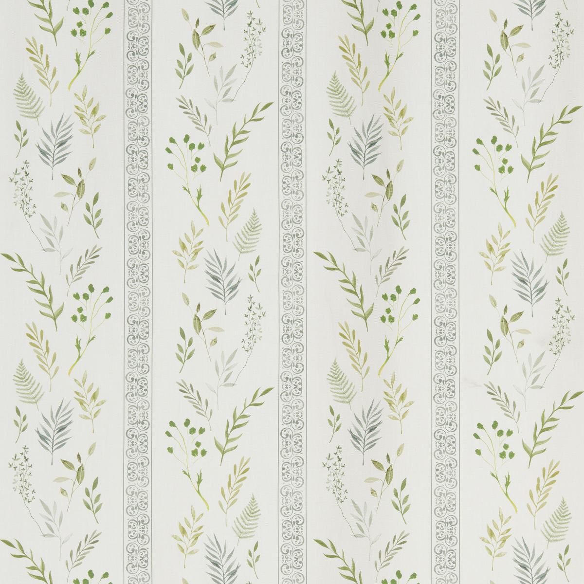 VORHANGSTOFF per lfm blickdicht  - Schwarz/Hellgrün, KONVENTIONELL, Textil (140cm) - Esposa