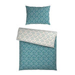 BETTWÄSCHE Mavie Satin 140/200 cm  - Blau, KONVENTIONELL, Textil (140/200cm) - Esposa