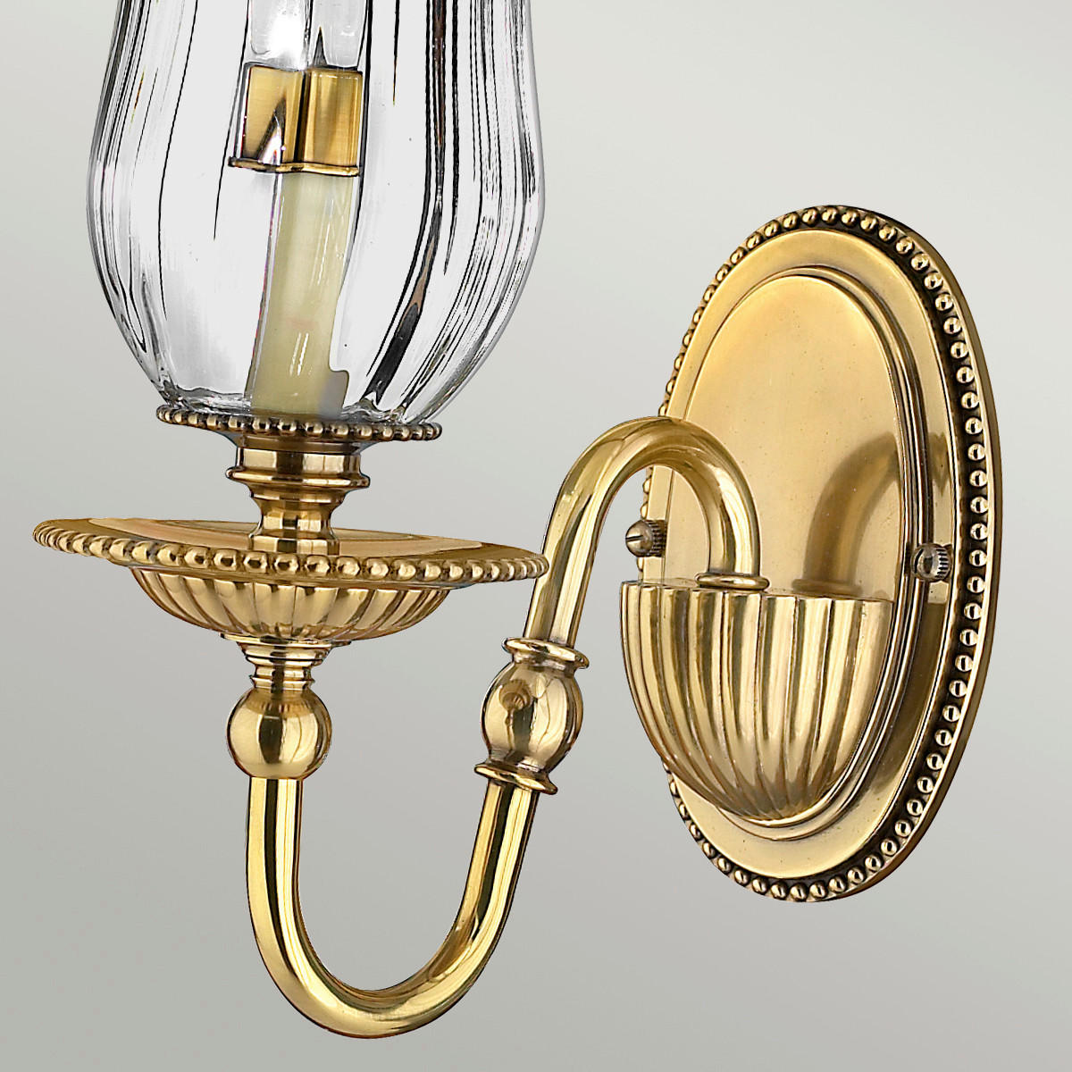 WANDLEUCHTE - Messingfarben, Konventionell, Metall (11.4/27.9/24.1cm) - Elstead Lighting