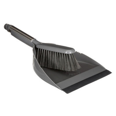 SADA NA ZAMETÁNÍ - tmavě šedá, Basics, kov/plast (32/22/8,5cm)