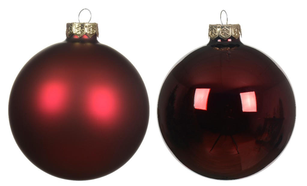 SADA VÁNOČNÍCH KOULÍ 4 ks