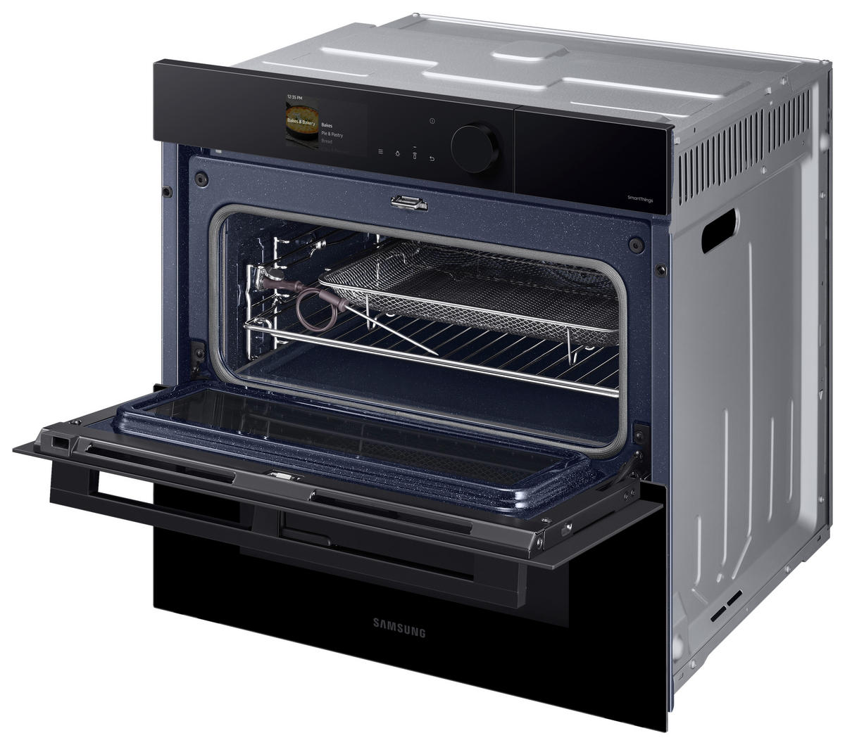 BACKOFEN NV7B6795JAK/U3  - Schwarz, Design, Glas/Metall (59,5/59,5/57,1cm) - Samsung