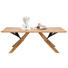ESSTISCH Eiche massiv rechteckig Eichefarben - Eichefarben, Natur, Holz (220/100/75cm) - Linea Natura