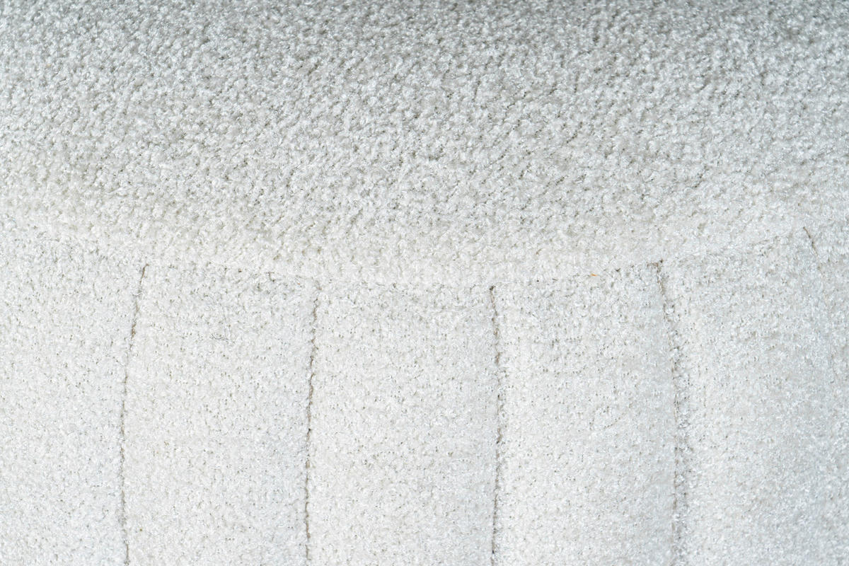 TABURET, textil, 43/46 cm - bílá/barvy zlata, Design, kov/textil (43/46cm) - MID.YOU