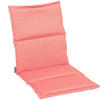 SESSELAUFLAGE  - Koralle, Basics, Textil (115/50cm) - Stern