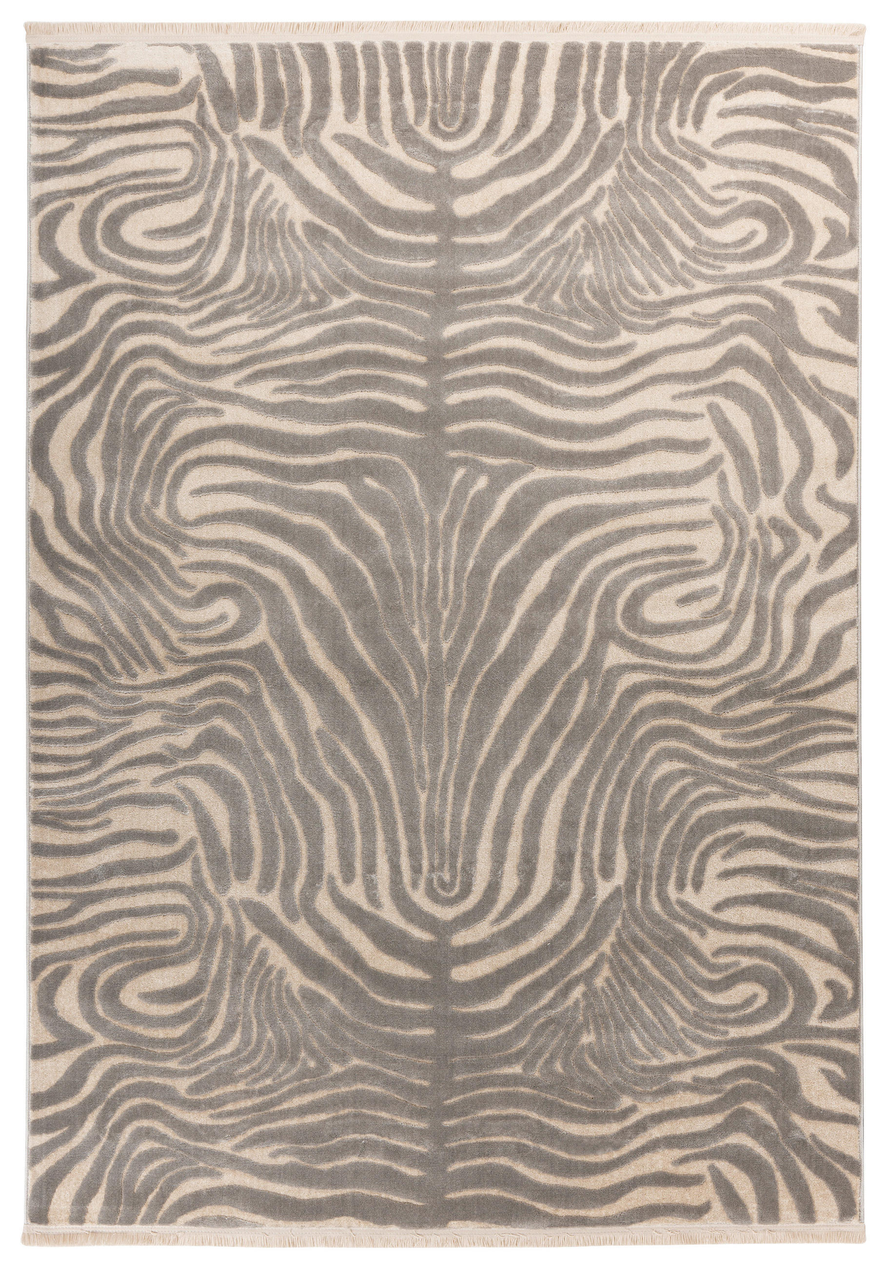 VINTAGE-TEPPICH 120/170 cm Adeon 400 Grau  - Grau, KONVENTIONELL, Naturmaterialien/Textil (120/170cm)