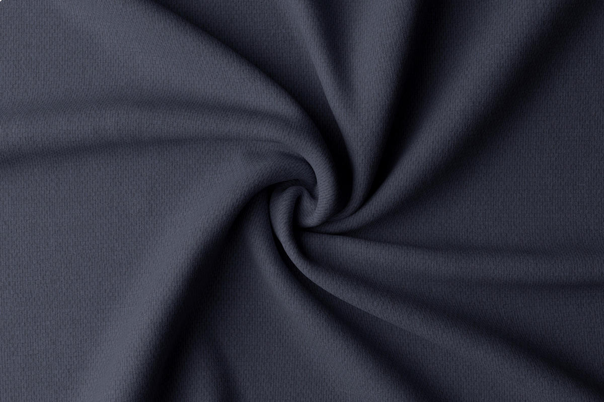 WÄRMESCHUTZVORHANG Verdunkelung  - Dunkelblau, Basics, Textil (140/245cm)