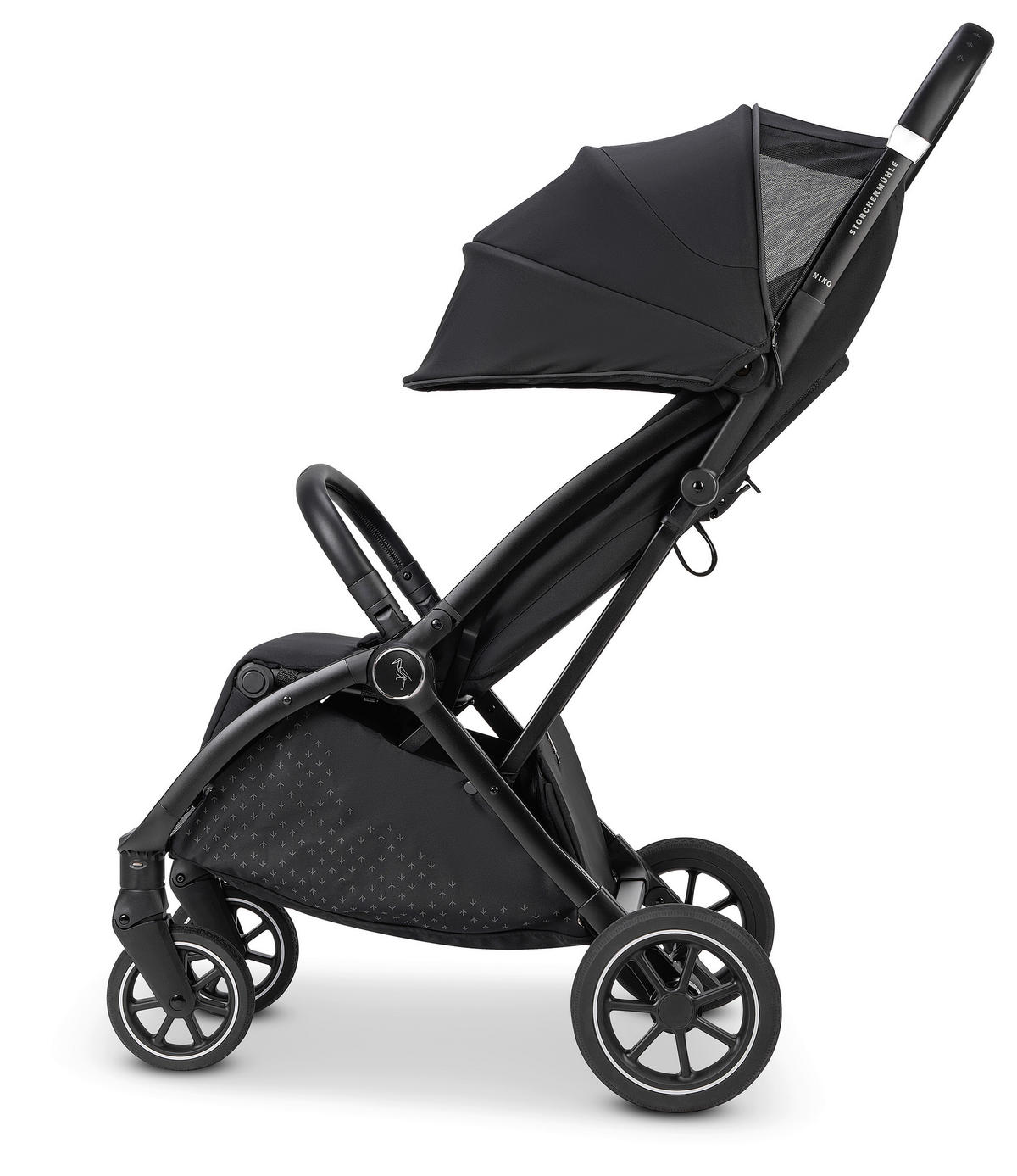 BUGGY SPORTWAGEN NIKO - ONYX  - Schwarz, MODERN, Textil/Metall (88,5/51,5/106,5cm) - Osann