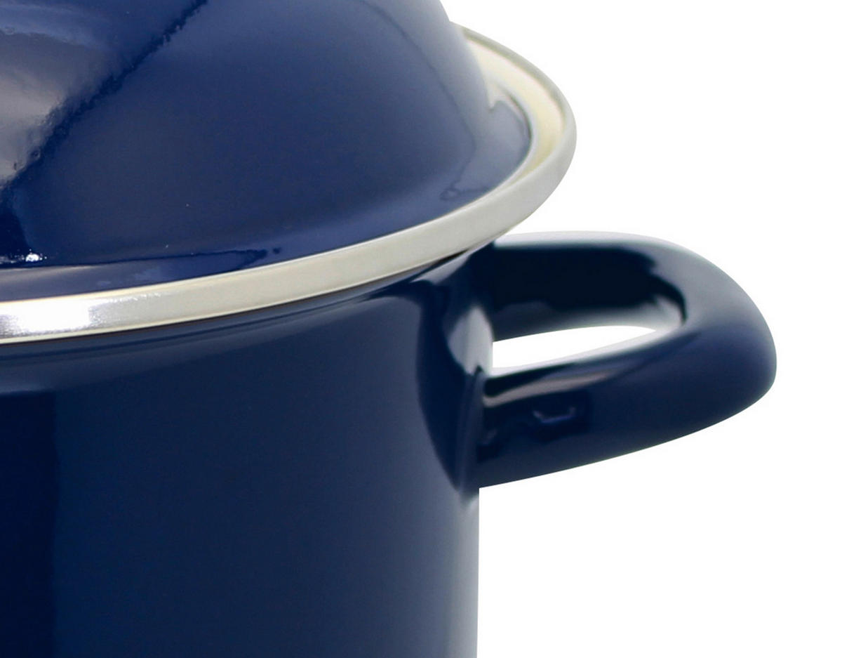 FLEISCHTOPF Royalblau 1,8 L  - Blau, Basics, Metall (16/10,5cm) - ELO
