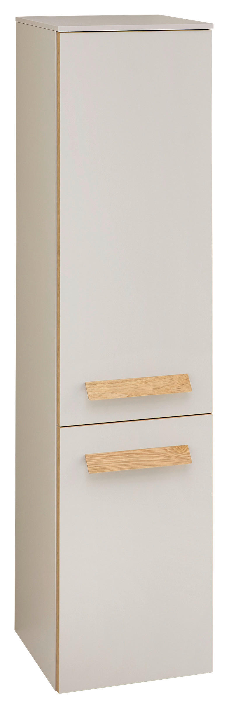MIDISCHRANK 30/121/33 cm  - Kaschmir/Eiche Artisan, Basics, Glas/Holz (30/121/33cm) - Dieter Knoll